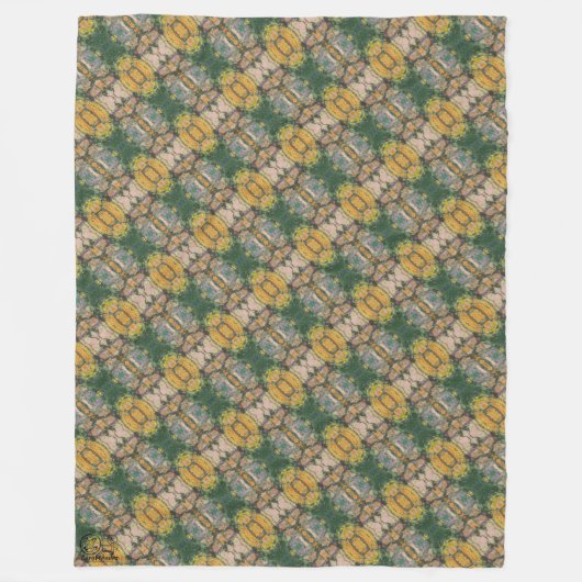 Textura #3 de obra La roca Fleece Deken (Voorkant)