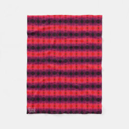 Textura #4.0 de la obra La puesta del sol Fleece Deken