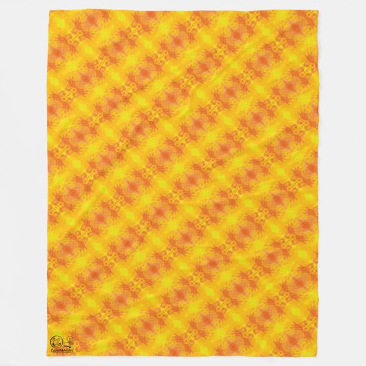 Textura #61 de la obra Nuit Fleece Deken (Voorkant)