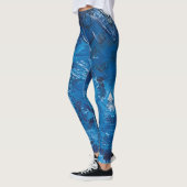 Textura #8 de obra Horizonte Leggings (Links)