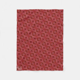 Textura #9 de la obra El corazón de los... Fleece Deken