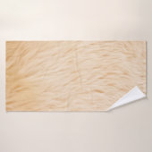 Texture animale de fourrure de chèvre (Serviette de bain)