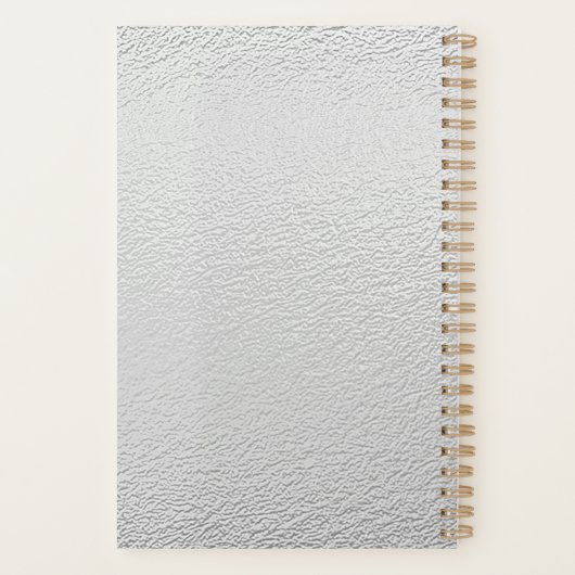 Texture argentée (Dos)