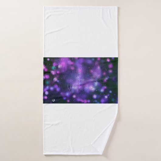 texture arrière - plan Abstraite violette (Serviette de bain)