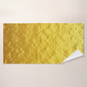 Texture arrière - plan modèle or (Serviette de bain)