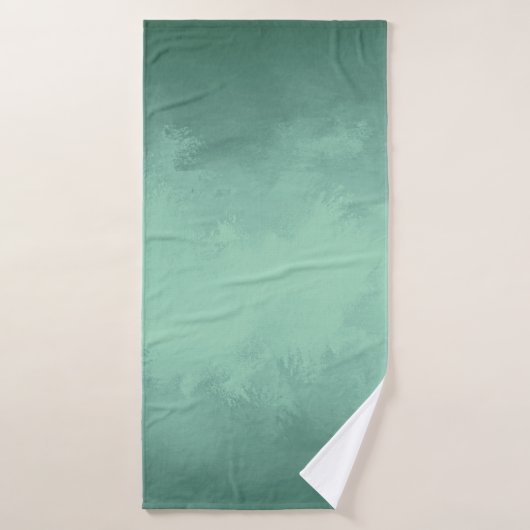 Texture arrière - plan vert acrylique (Serviette de bain)