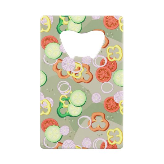 Texture avec des tranches de légumes (Dos)