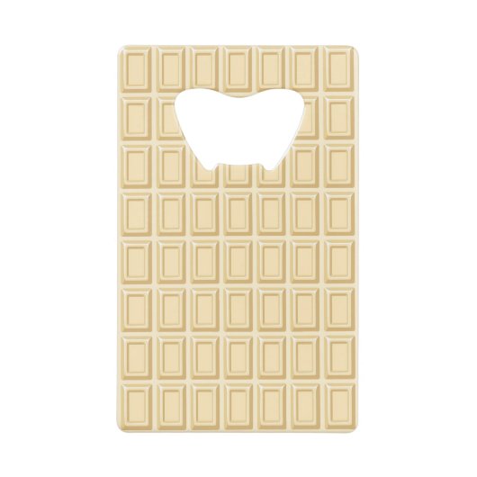 Texture blanche de barre de chocolat (Devant)