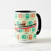 texture cadeau coloré nouvelle combo mug (Devant droit)