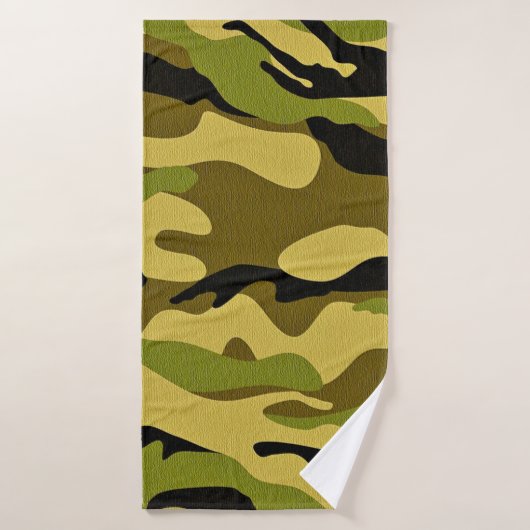 Texture camouflage surface de soldat (Serviette de bain)