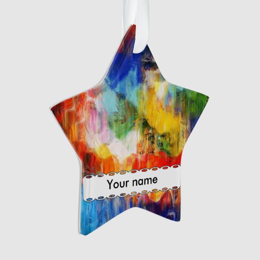 Texture colorée (devant)