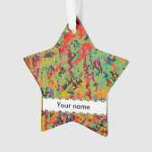 Texture colorée de trous (devant)