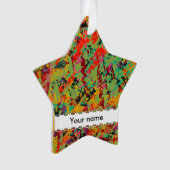 Texture colorée de trous (devant)