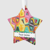 Texture colorée de trous (devant)