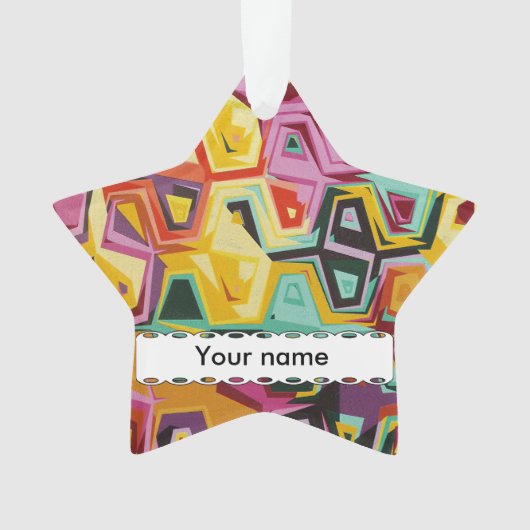 Texture colorée de trous (devant)