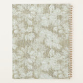Texture crémeuse veloutée de marguerite florale (Dos)