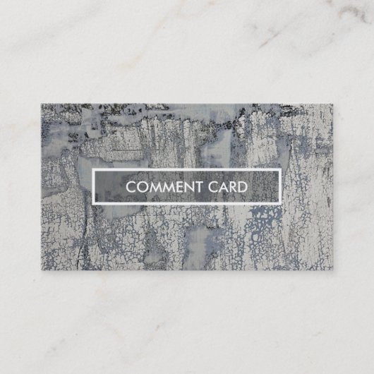 texture croustillante de carte de commentaire (Devant)