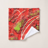 Texture dans certains coraux vivants avec des défa (Gant de toilette)