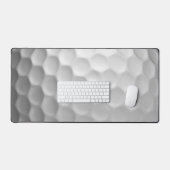 Texture de balle de golf blanche et alvéolée (Clavier et souris)