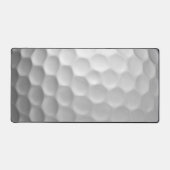 Texture de balle de golf blanche et alvéolée (Recto)