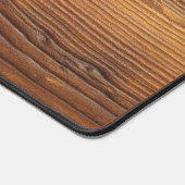 Texture de bois naturel grain rustique brun foncé (Coin)