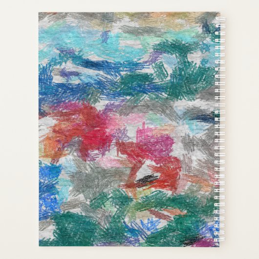 Texture de crayons (Dos)