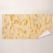 Texture de fromage avec trous (Serviette de bain)