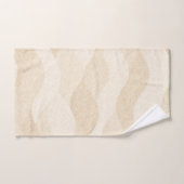 Texture de grain minimale, motif neutre et doux (Serviette à main)