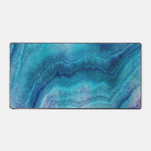 Texture de l'Agate Vert de la Mer Bleue (Recto)