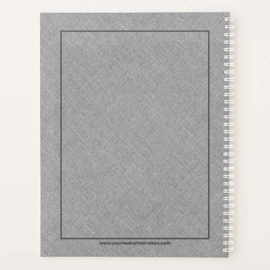 Texture de lin gris (Dos)