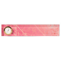 Texture de marbre de rose de plaque signalétique