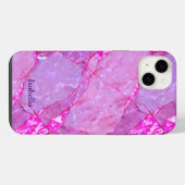 Texture de marbre rose, effet de marbre (Verso Horizontal)