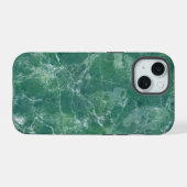 Texture de marbre vert (Verso Horizontal)