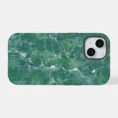 Texture de marbre vert (Verso Horizontal)