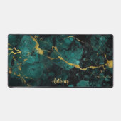 Texture de marbre vert et or personnalisée (Recto)