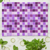 Texture de mosaïque de serviette (Plié)