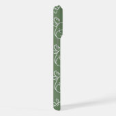 Texture de Noël vert avec des éléments festifs (Côté droit)