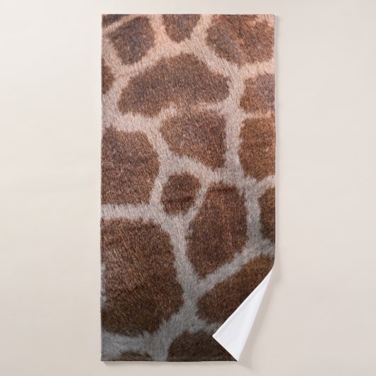 Texture de peau de girafe (Serviette de bain)