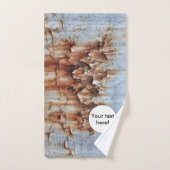 Texture de peinture d'épluchage (Serviette à main)