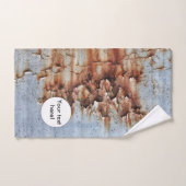 Texture de peinture d'épluchage (Serviette à main)