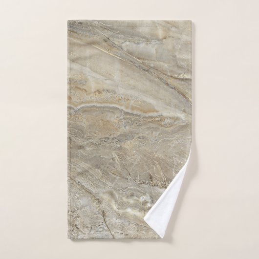 texture de pierre Brown (Serviette à main)