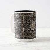 Texture de pierre Céltic Knot Coffee Mug (Devant gauche)