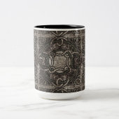 Texture de pierre Céltic Knot Coffee Mug (Centre)