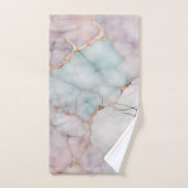 Texture de pierre de marbre rose (Serviette à main)
