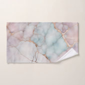 Texture de pierre de marbre rose (Serviette à main)