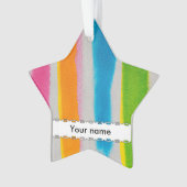 Texture de rayures d'aquarelles (devant)