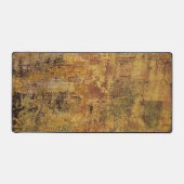 Texture de rouille jaune, une impression gel abstr (Recto)