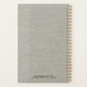 Texture de tissu gris chaud (Dos)
