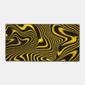 Texture de tourbillons noir jaune or (Recto)