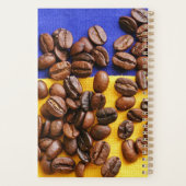 Texture des haricots de l'amant de café funky (Dos)